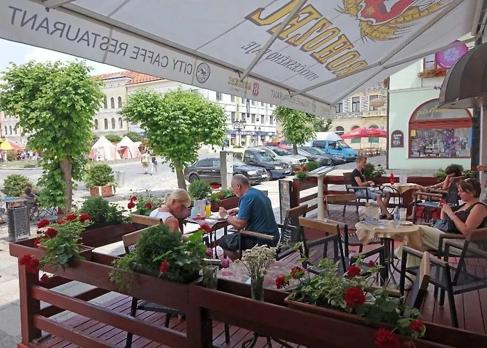 Hotel City Pisek فندق